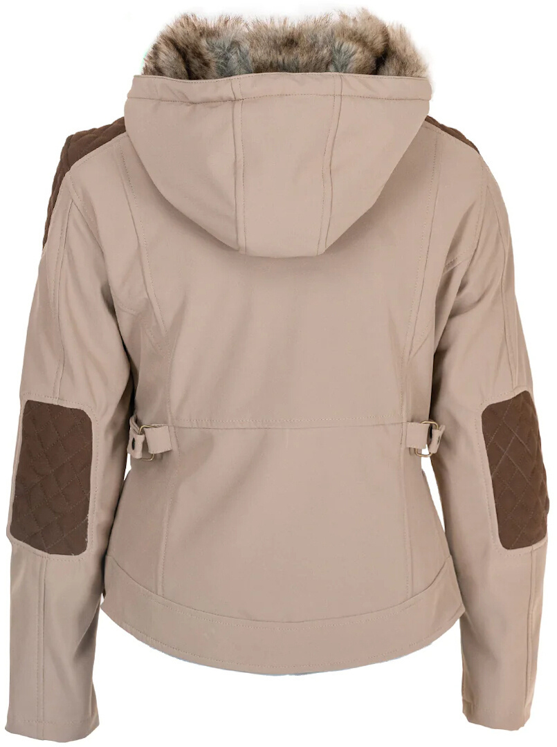 GMS Luna Giacca Softshell Moto da Donna Marrone chiaro S Figura 9