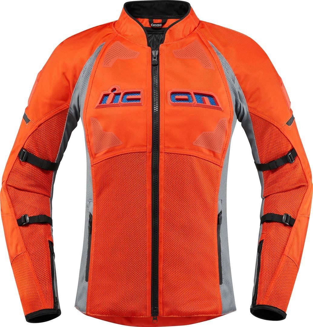 Icon Contra 2 Damen Motorrad Textiljacke orange S Abbildung 1