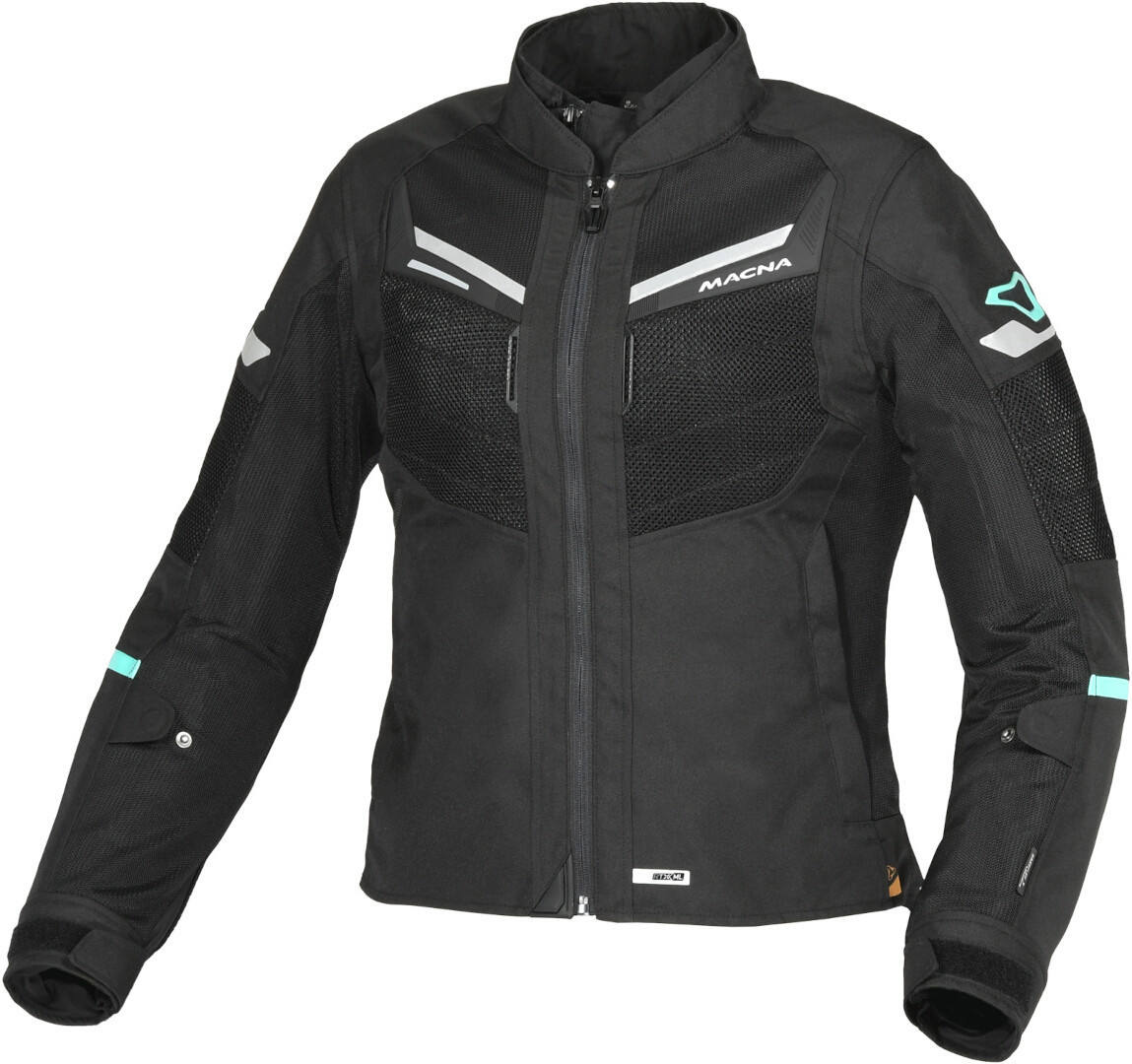 Macna Tondo waterproof Ladies Motorcycle Textile Jacket black XL Figure 1