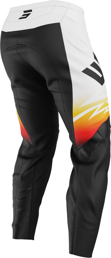 Shot Draw X-Trem Kinder Motocross Hose schwarz/orange/weiß 6/7 Abbildung 3