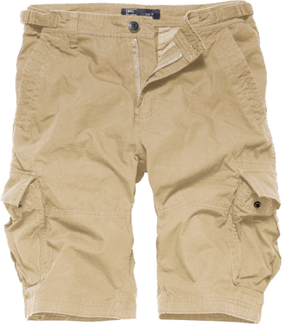 Vintage Industries Terrance Short beige S Figure 1