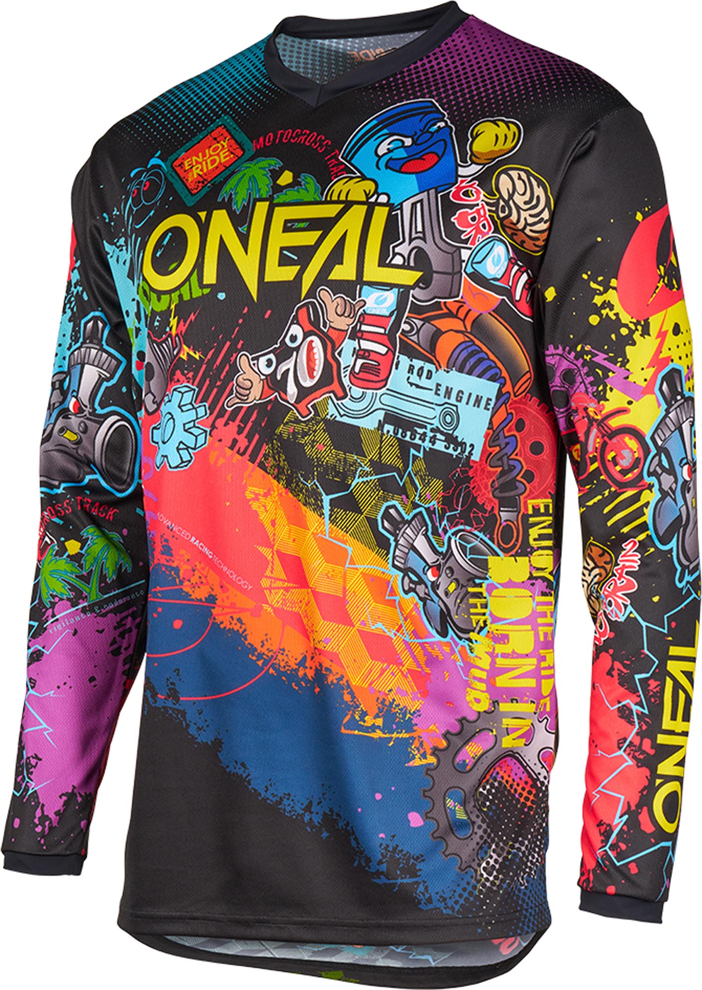 Oneal Element Vibrant Jeugd motocrosstrui M Figuur 1