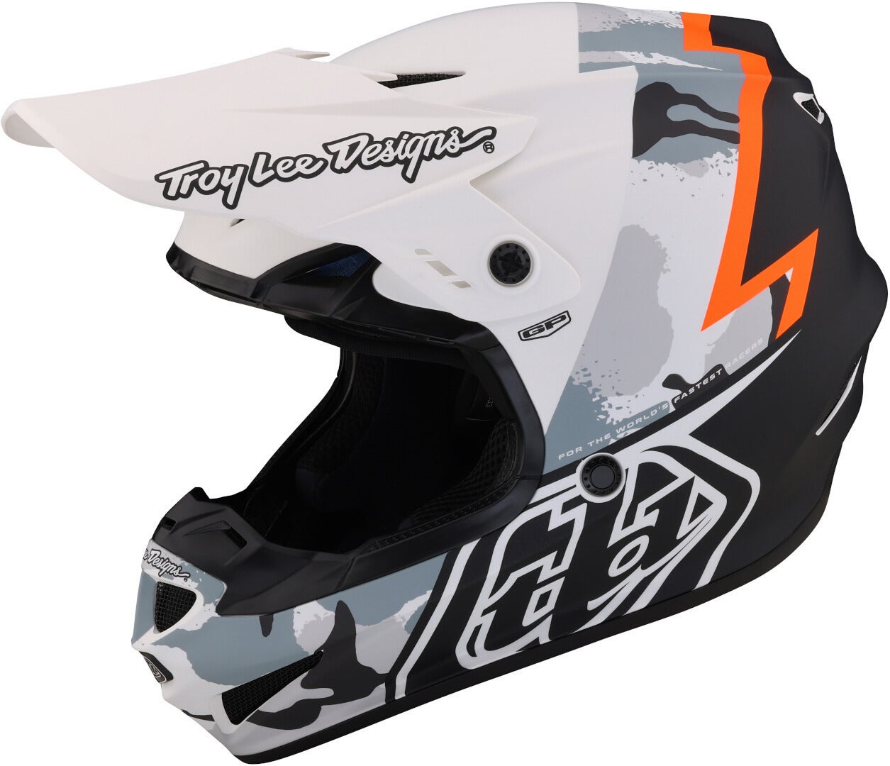Troy Lee Designs GP Volt Motocross hjelm sort/camouflage M (57/58) Figur 1