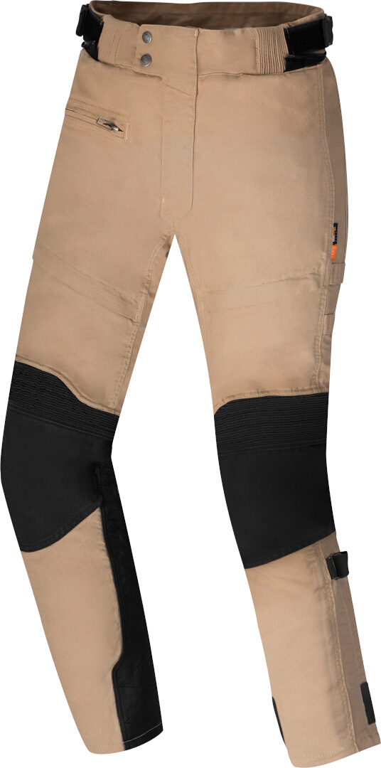 Merlin Mahala D3O Explorer Motorcycle Textile Pants black/beige M Figure 1