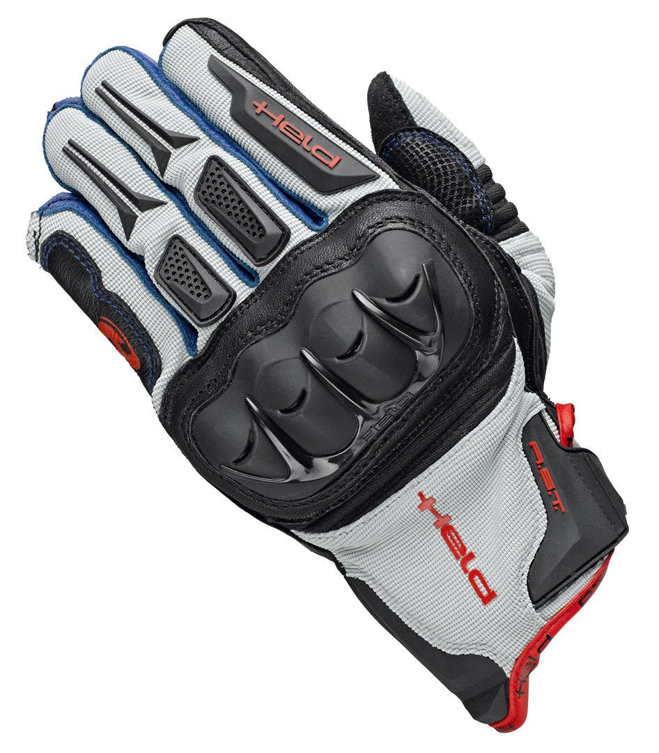Held Sambia Adventure Motorcykel Handsker grå/blå 8 (M) Figur 1
