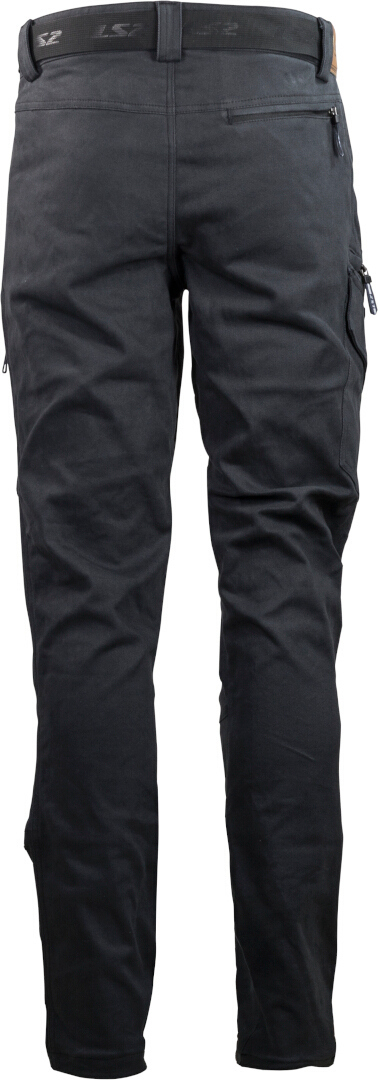 LS2 Straight Pantalons textiles de moto Gris foncé (fusain) L Figure 2