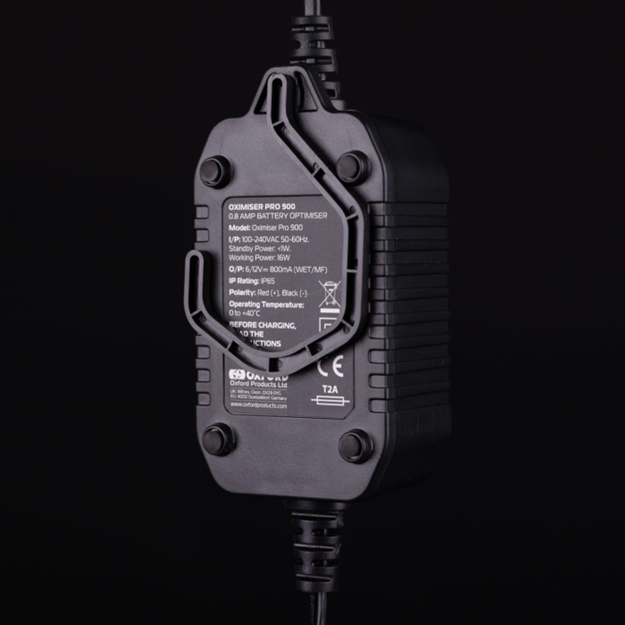 Oxford Oximiser Pro 900 Batterilader UK-plugg Figur 3