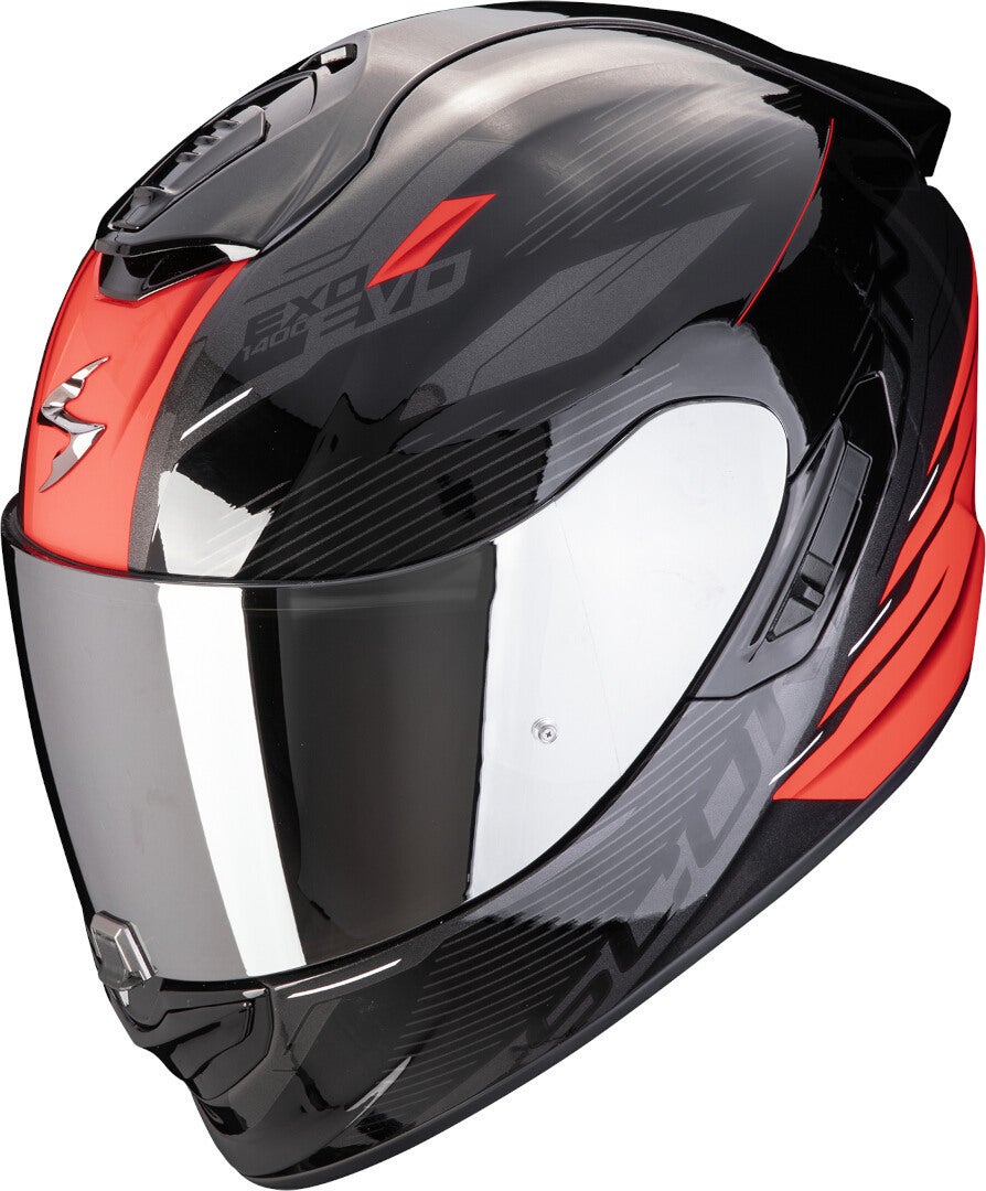 Scorpion Exo-1400 Evo 2 Air Luma Casco nero/rosso L (59/60) Figura 1
