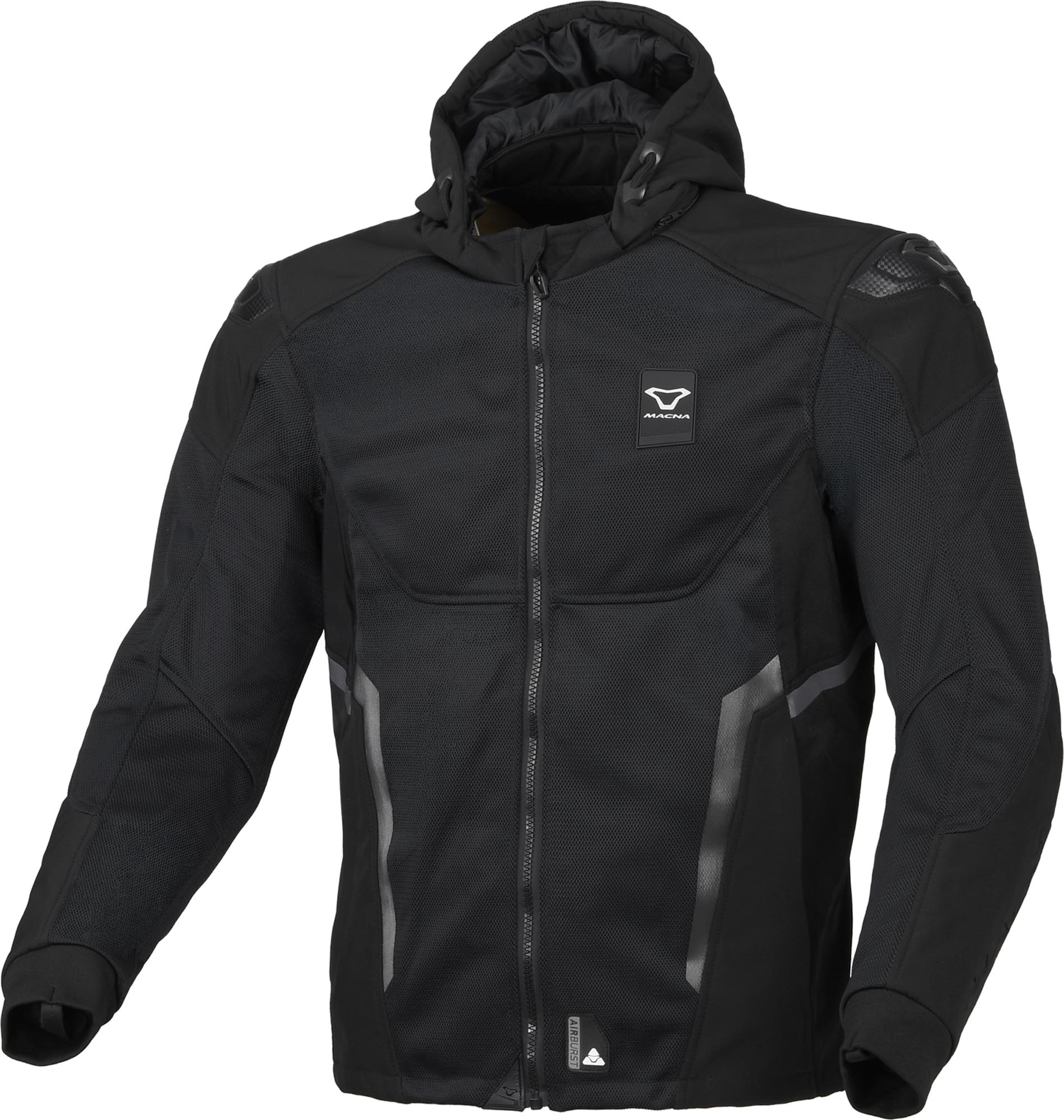 Macna Oximesh Jachetă textilă pentru motociclete negru 2XL Figura 1