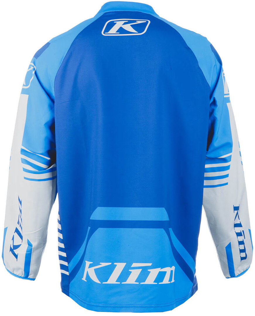 Klim Revolt 1/4 Zip Pullover hellblau/dunkelblau 3XL Abbildung 4
