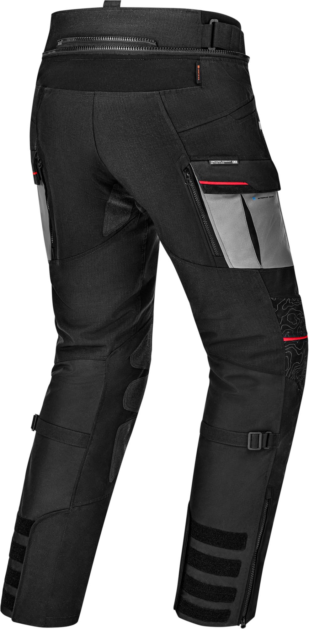 SHIMA Tracker Motorcycle Textile Pants grey/white 4XL Figure 2