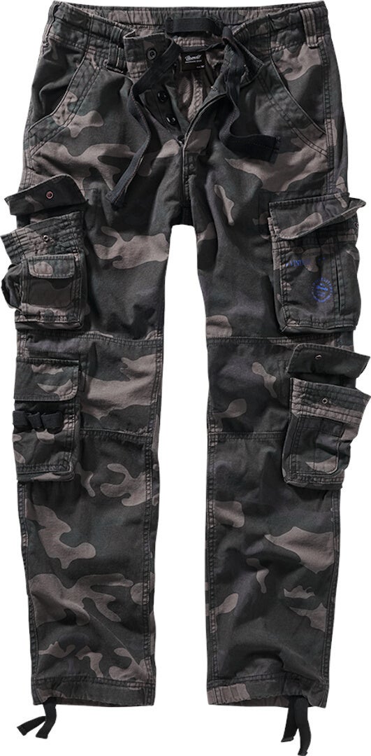 Brandit Men's Dark Camouflage Pure Slim Fit Pants