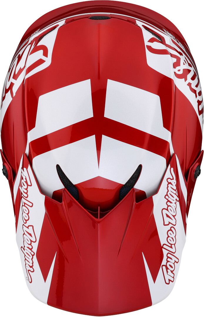 Troy Lee Designs GP Slice Cască de motocross Roșu/Alb M (57/58) Figura 8