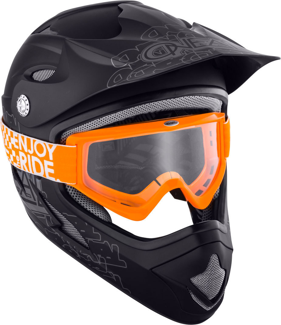 Oneal B-Zero Ochelari de motocross portocaliu Figura 2