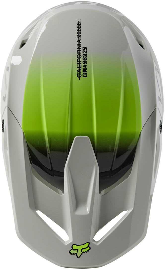 FOX V1 Toxsyk Capacete de Motocross Juvenil cinza Y/S (47/48) Figura 4