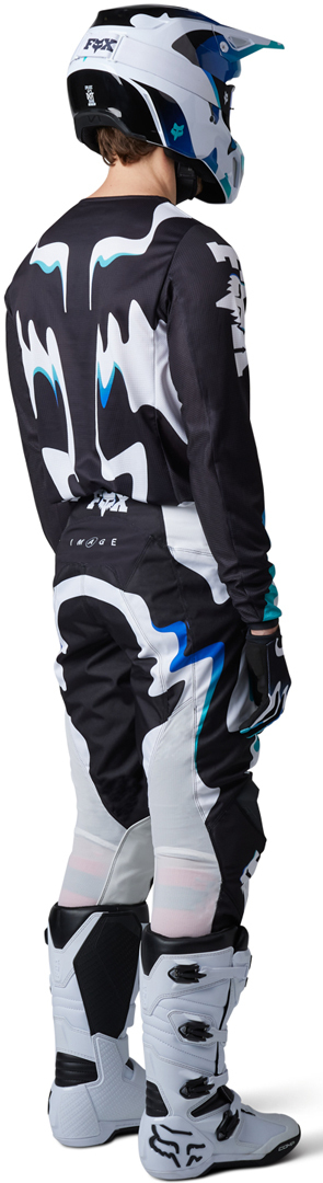 FOX 180 Kozmik Calça Motocross preto/branco 32 Figura 9