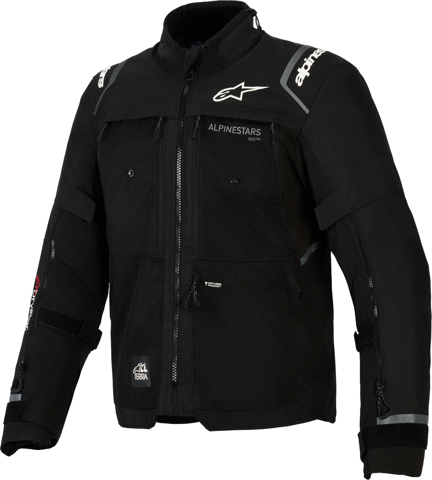 Alpinestars Cusco Drystar waterproof Motorcycle Textile Jacket black L Figure 1