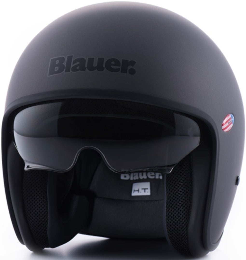 Blauer Pilot 1.1 Monochrome Titan Matte Casque jet S (55/56) Figure 1