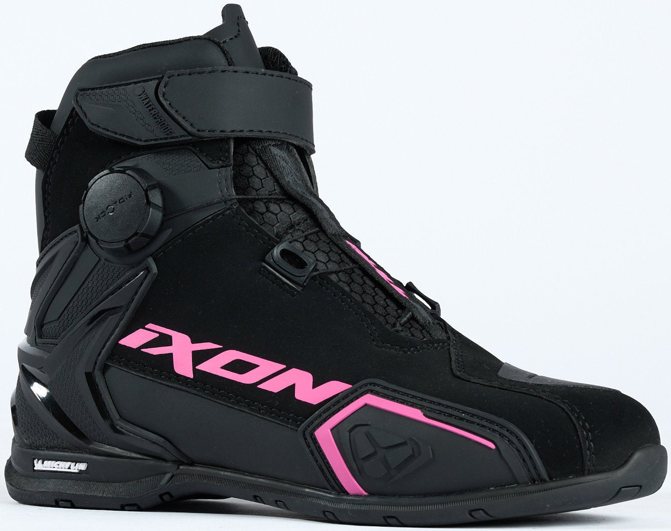 Ixon Bull 2 Vandtætte damer motorcykelsko sort/pink 41 Figur 2
