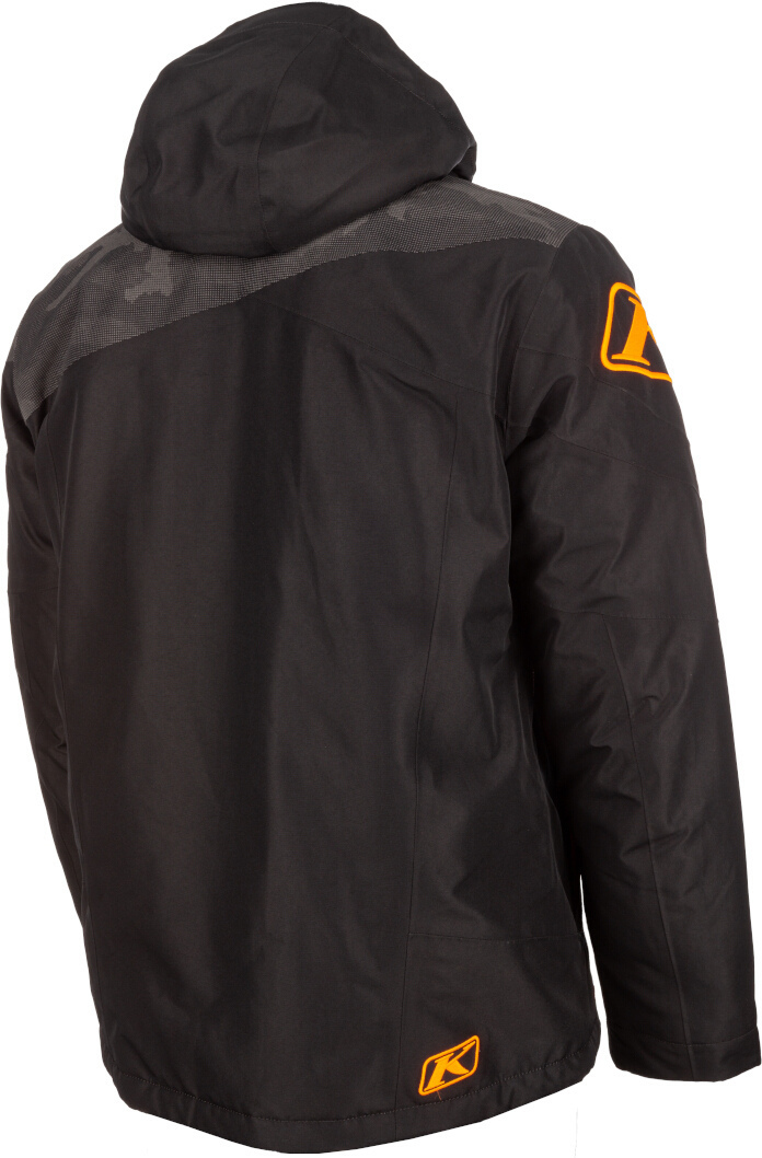 Klim Instinct 2022 Snowmobil Jacke schwarz/grau/orange L Abbildung 2