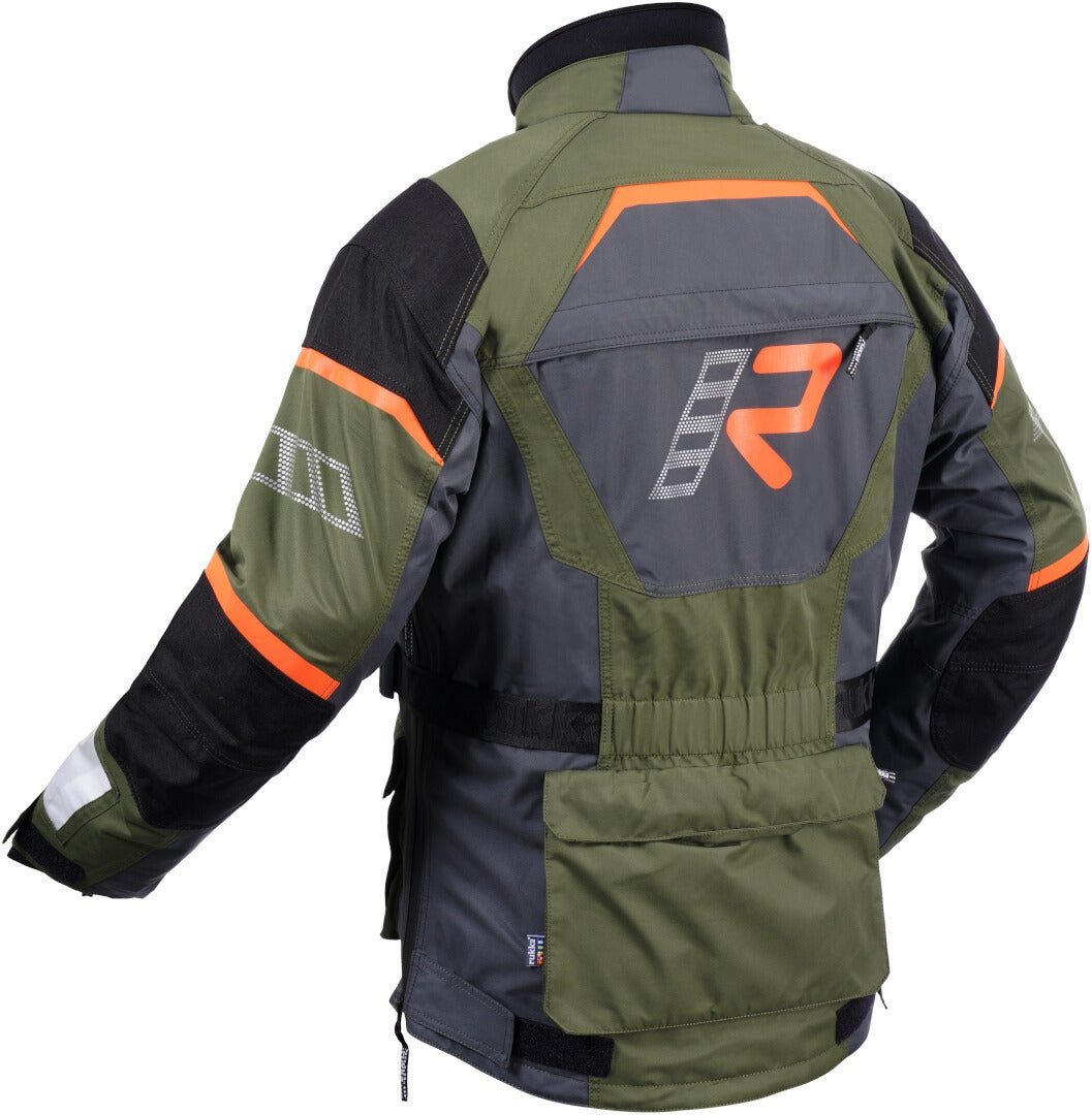 Rukka Rimo-R Veste textile de moto Vert olive/noir 48 Figure 2