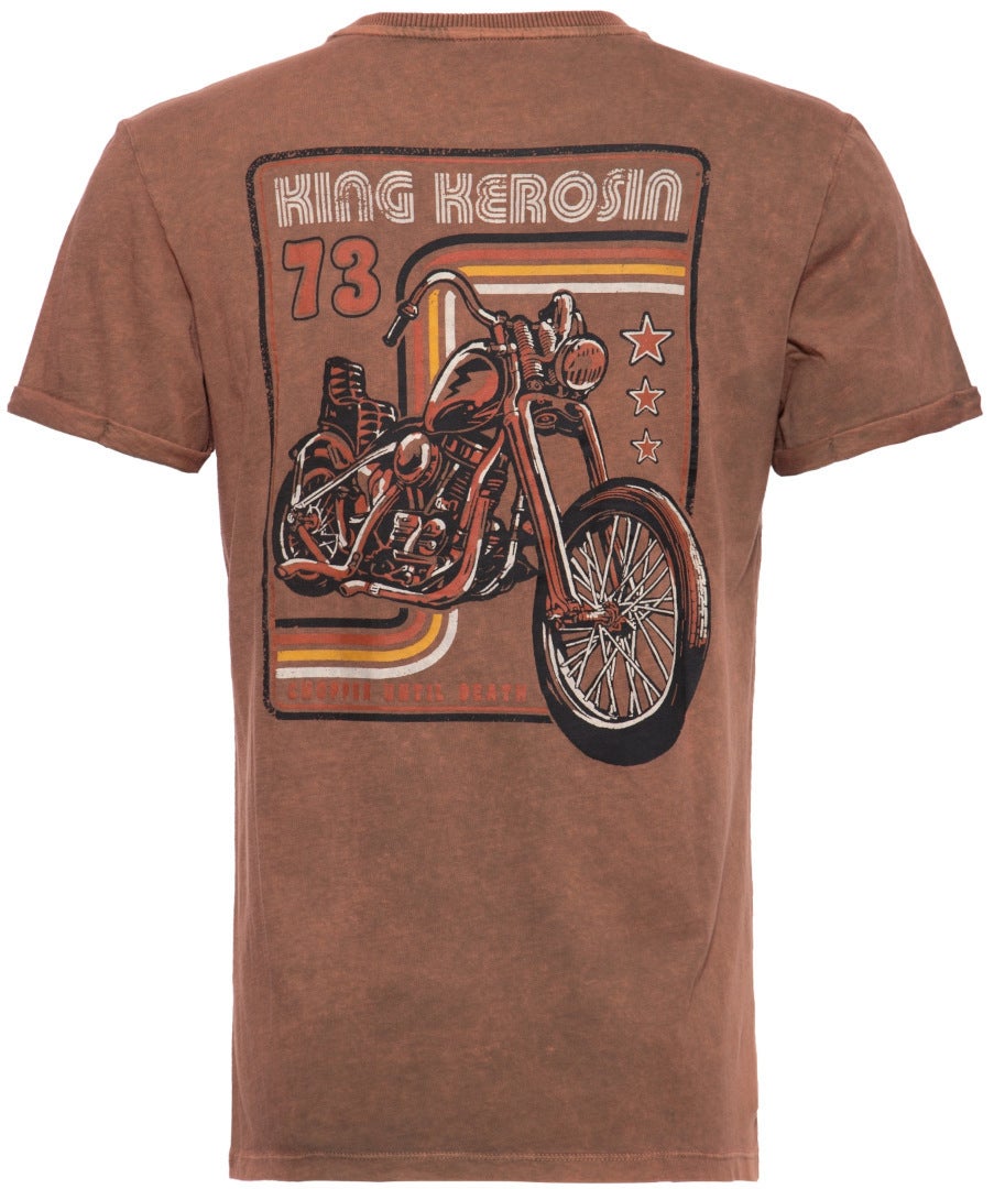 King Kerosin Chopper Until Death T-shirt 3XL Figuur 2