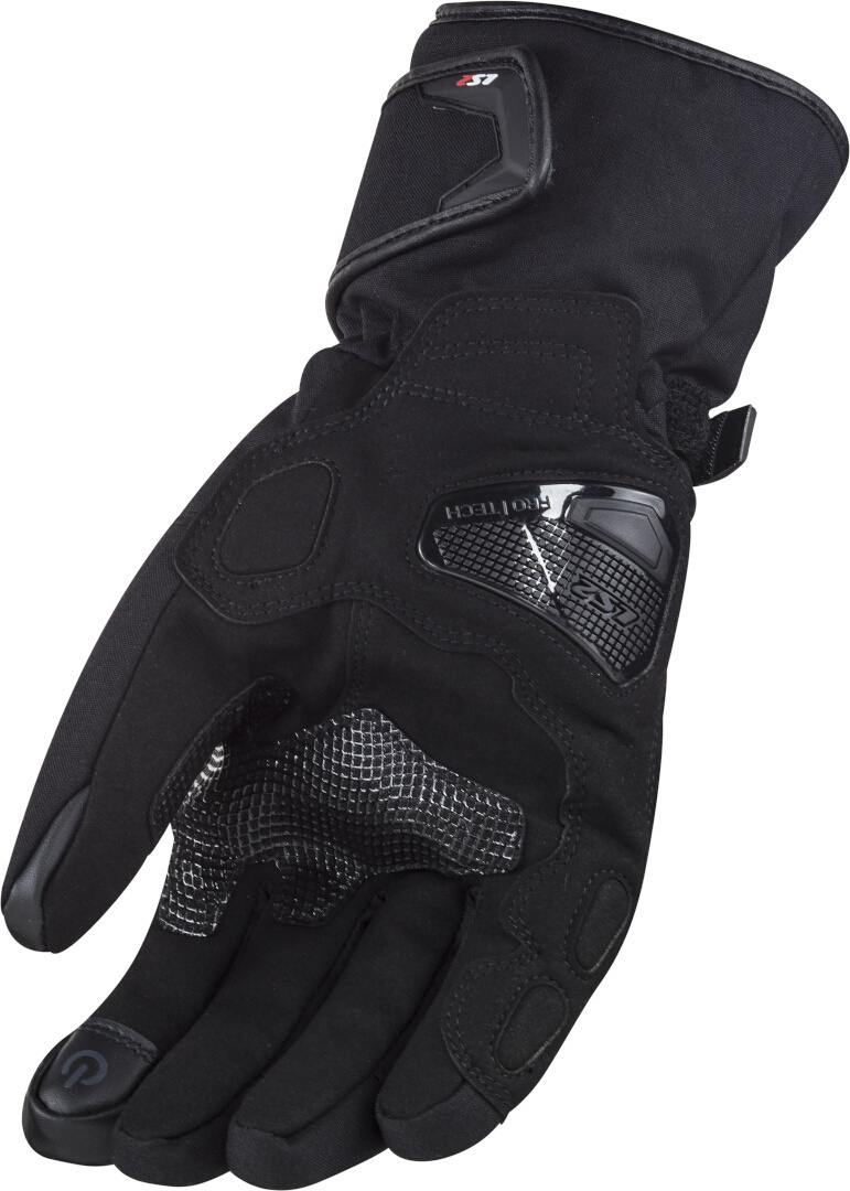LS2 Snow wasserdichte Motorradhandschuhe schwarz L Abbildung 2
