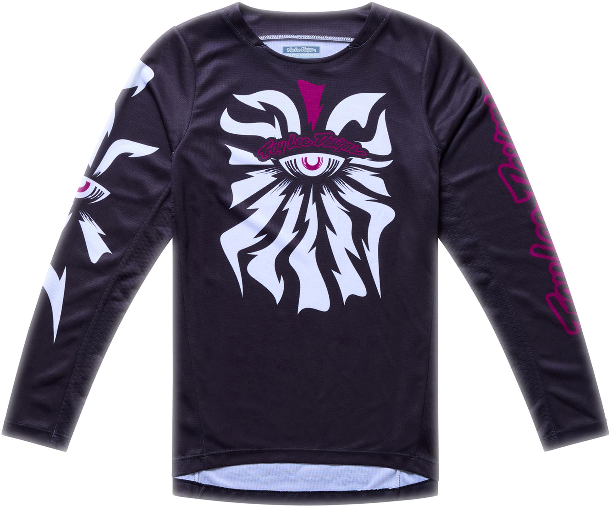 Troy Lee Designs GP Pro Cyclops Ungdoms motocrosstrøje Sort L Figur 1