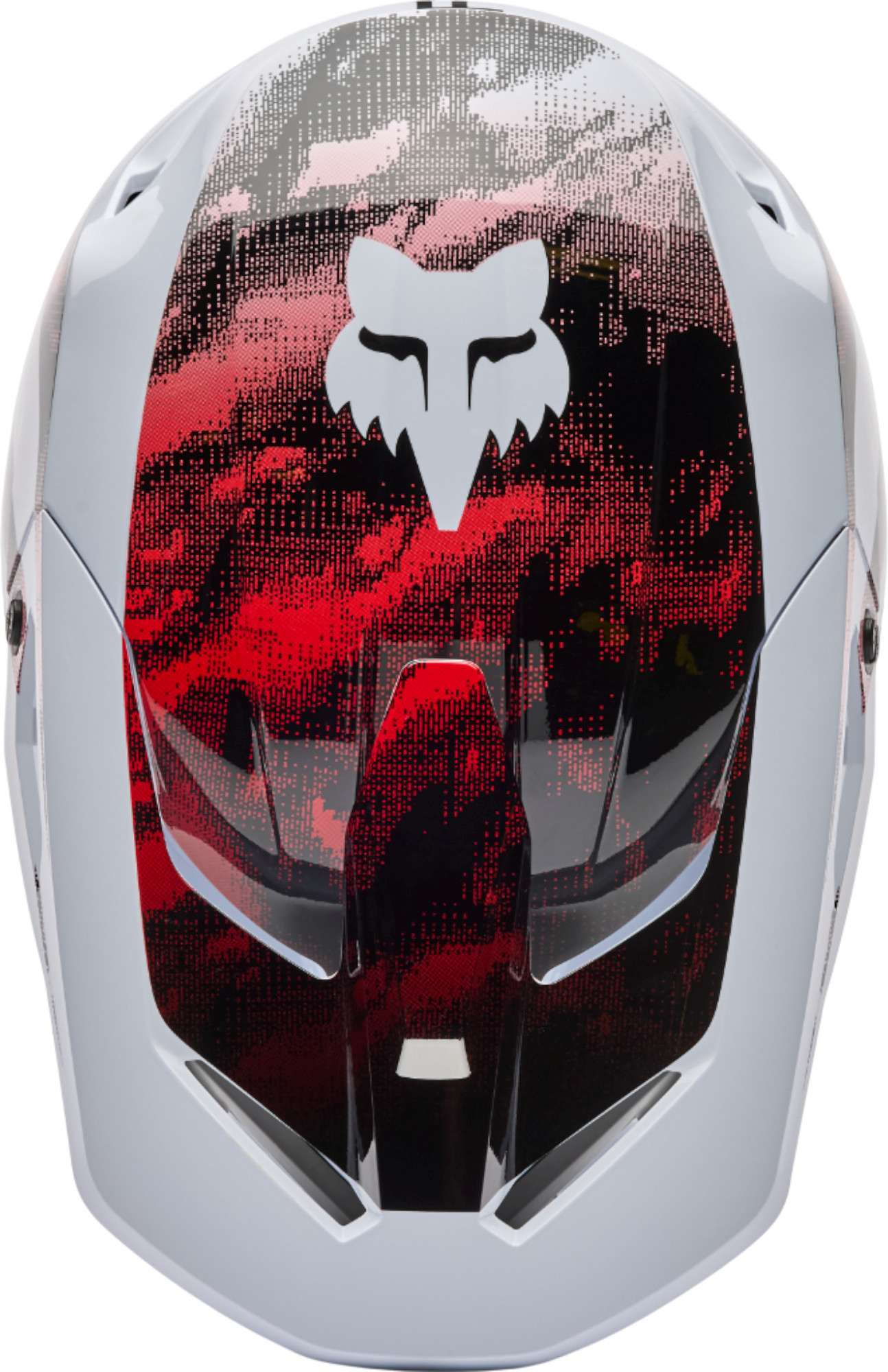 FOX V1 Kairos Motorcross helm wit/rood XXL (63/64) Figuur 4