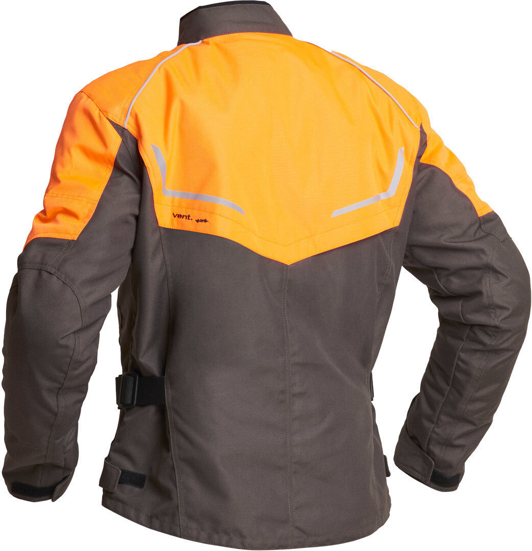 Lindstrands Halden veste textile de moto imperméable orange/vert 50 Figure 2