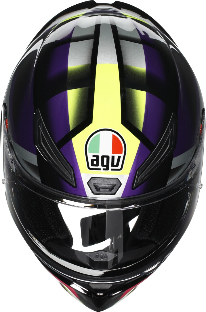AGV K1 S Fastlap 2.0 Casque noir/violet S (55/56) Figure 7