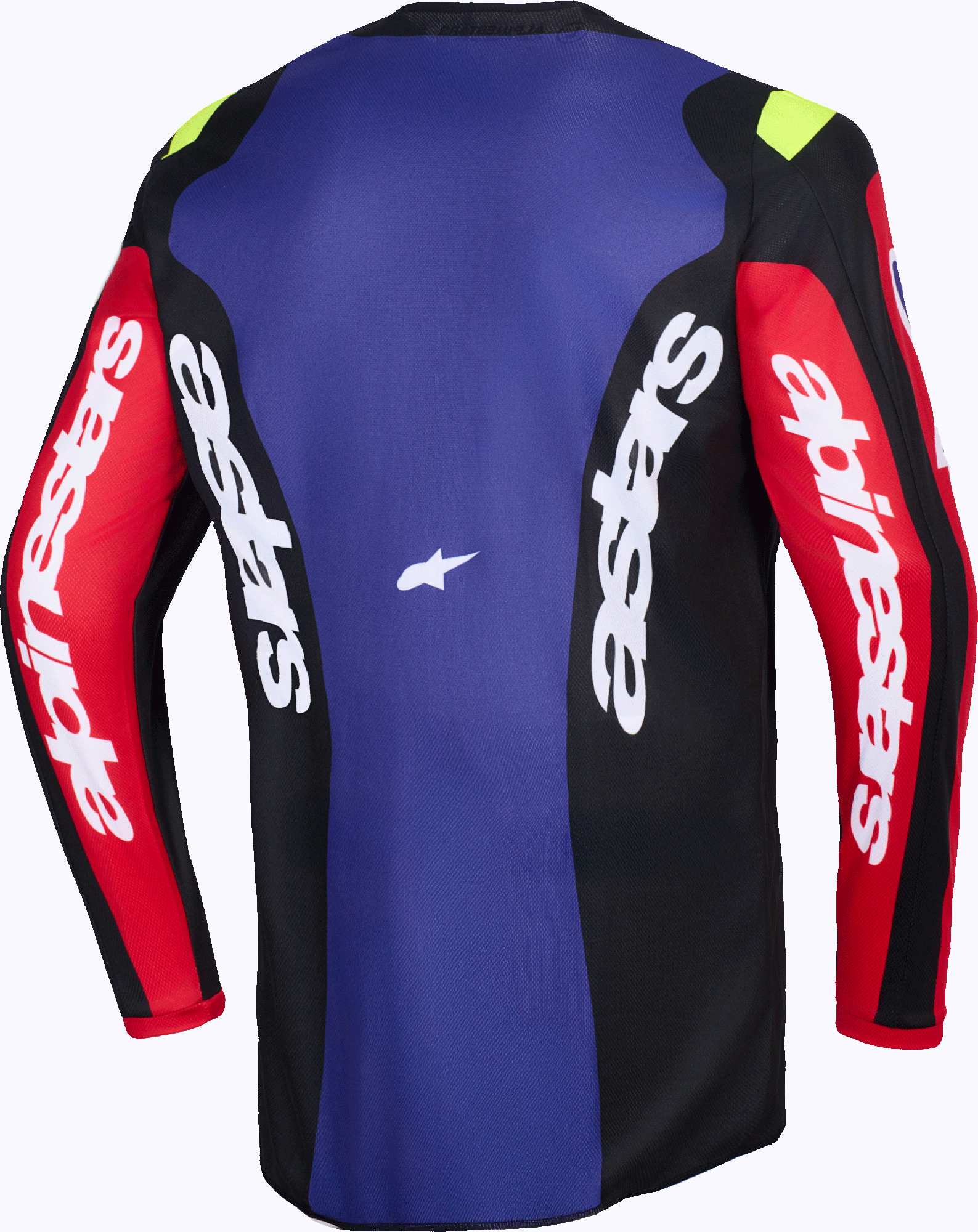Alpinestars Fluid Grid Motocross tröja svart/röd XL Figur 2