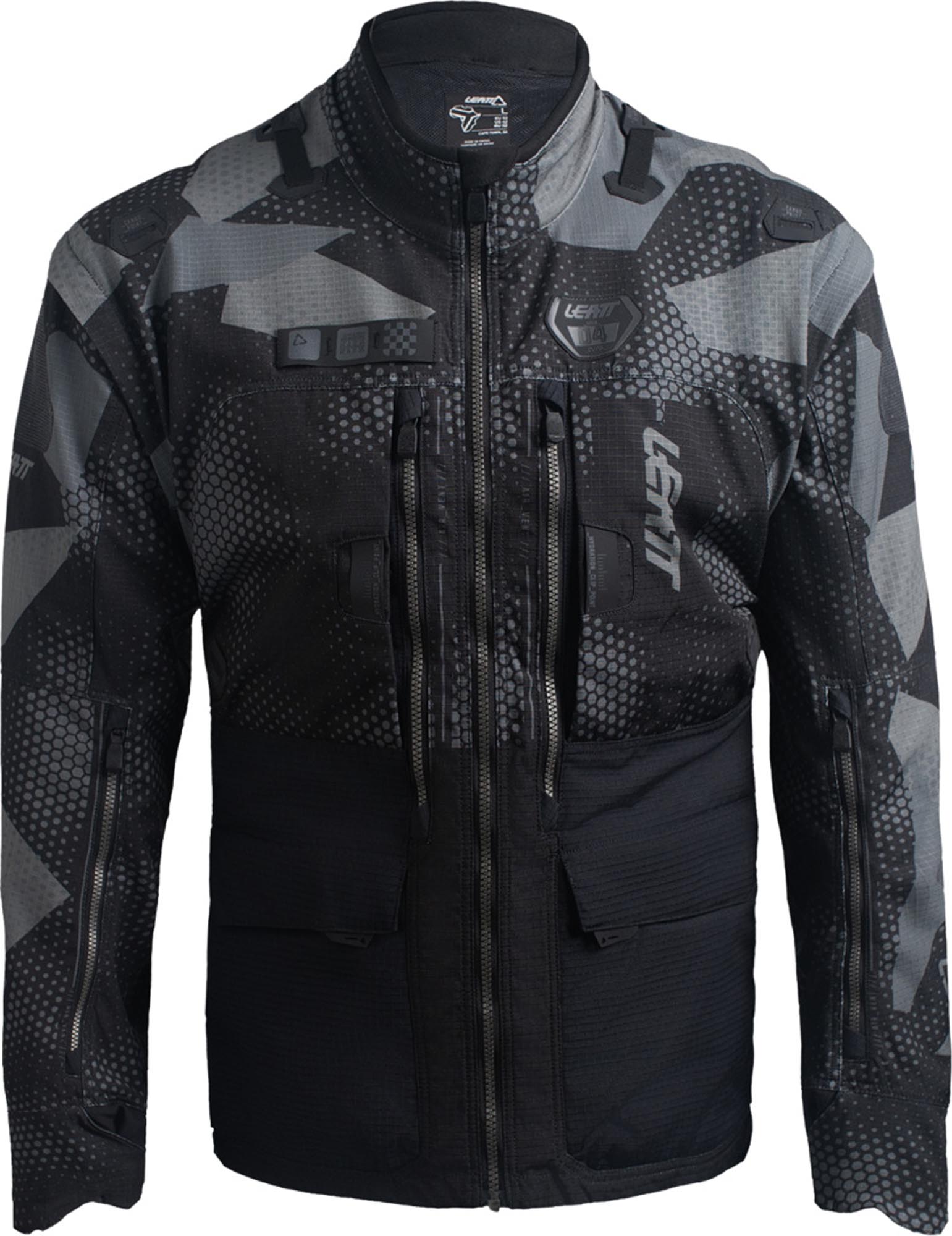Leatt Moto 5.5 Camo Enduro Jacket black/grey 3XL Figure 1