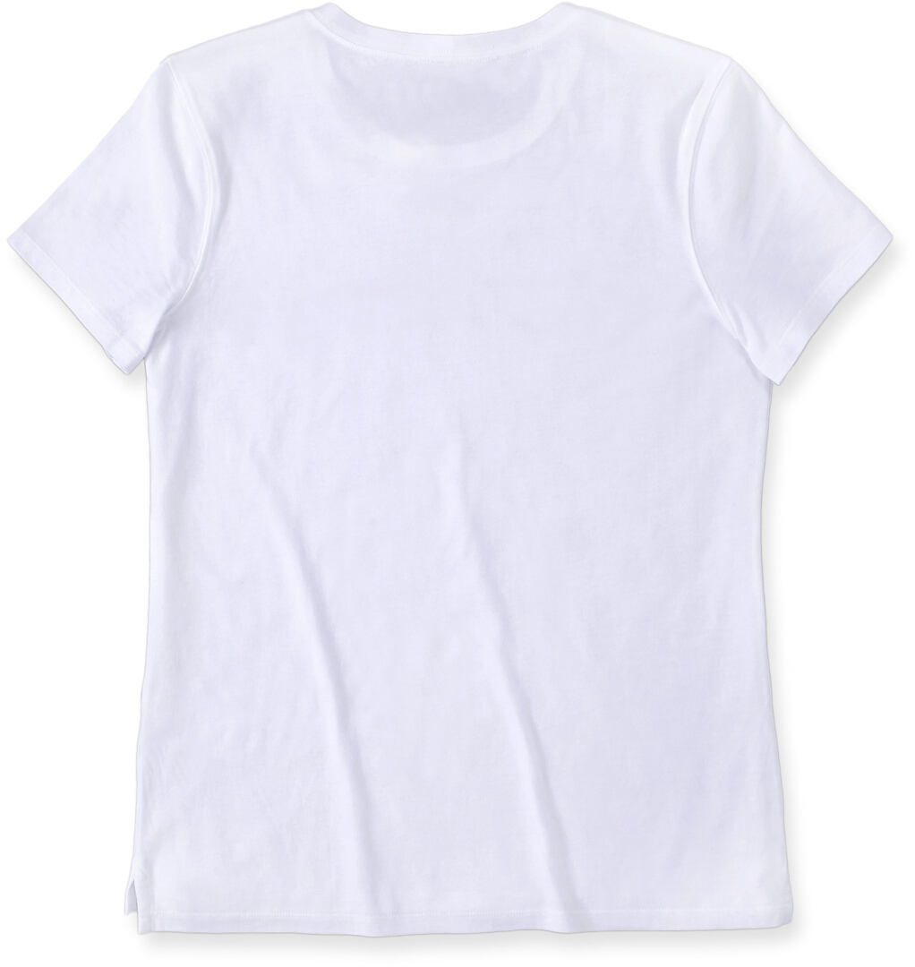 Carhartt Relaxed Fit Lightweight Multi Color Logo Graphic Tricou pentru femei alb S Figura 2