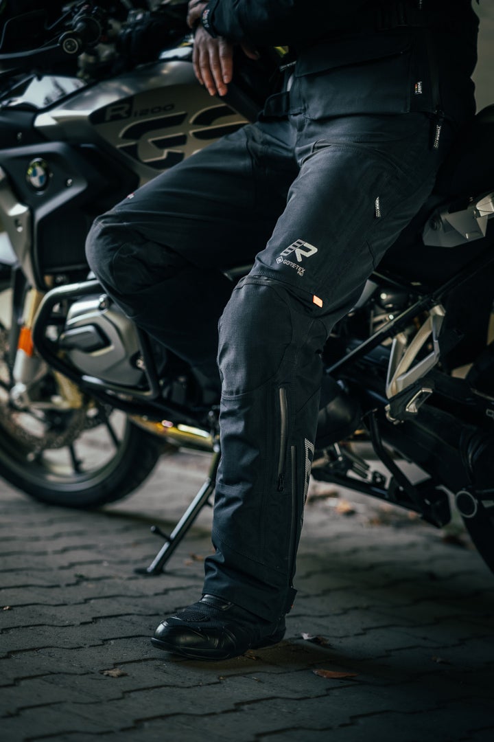 Side view of Rukka Arma-R Waterproof Motorcycle Textile Pants