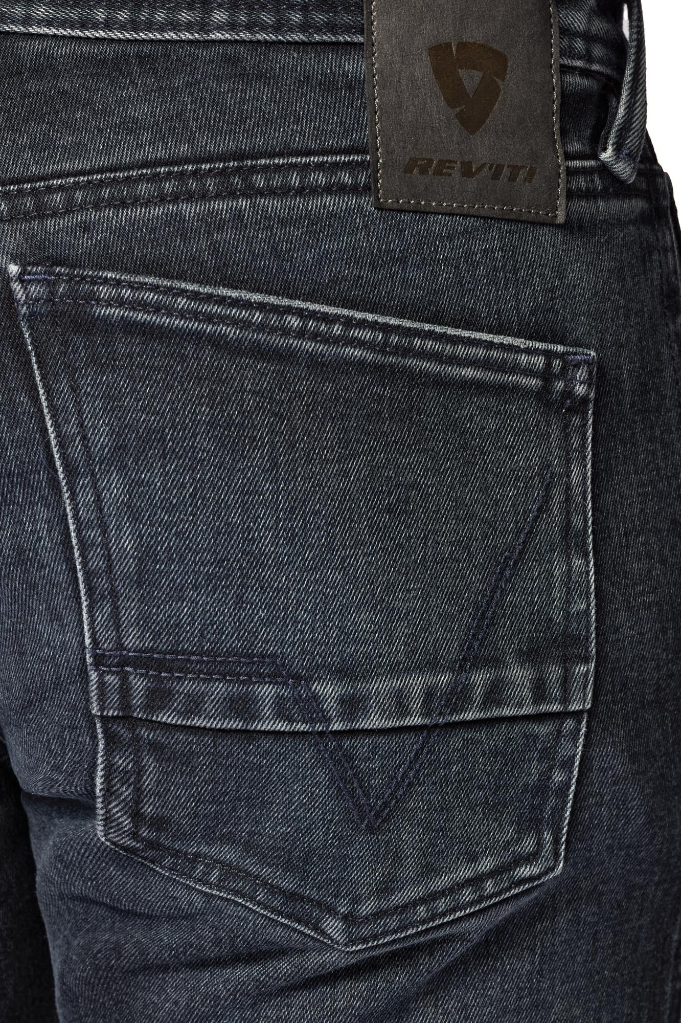 Revit Moto 2 TF Motorcykel Jeans mørkeblå/sort 36/30 Figur 9