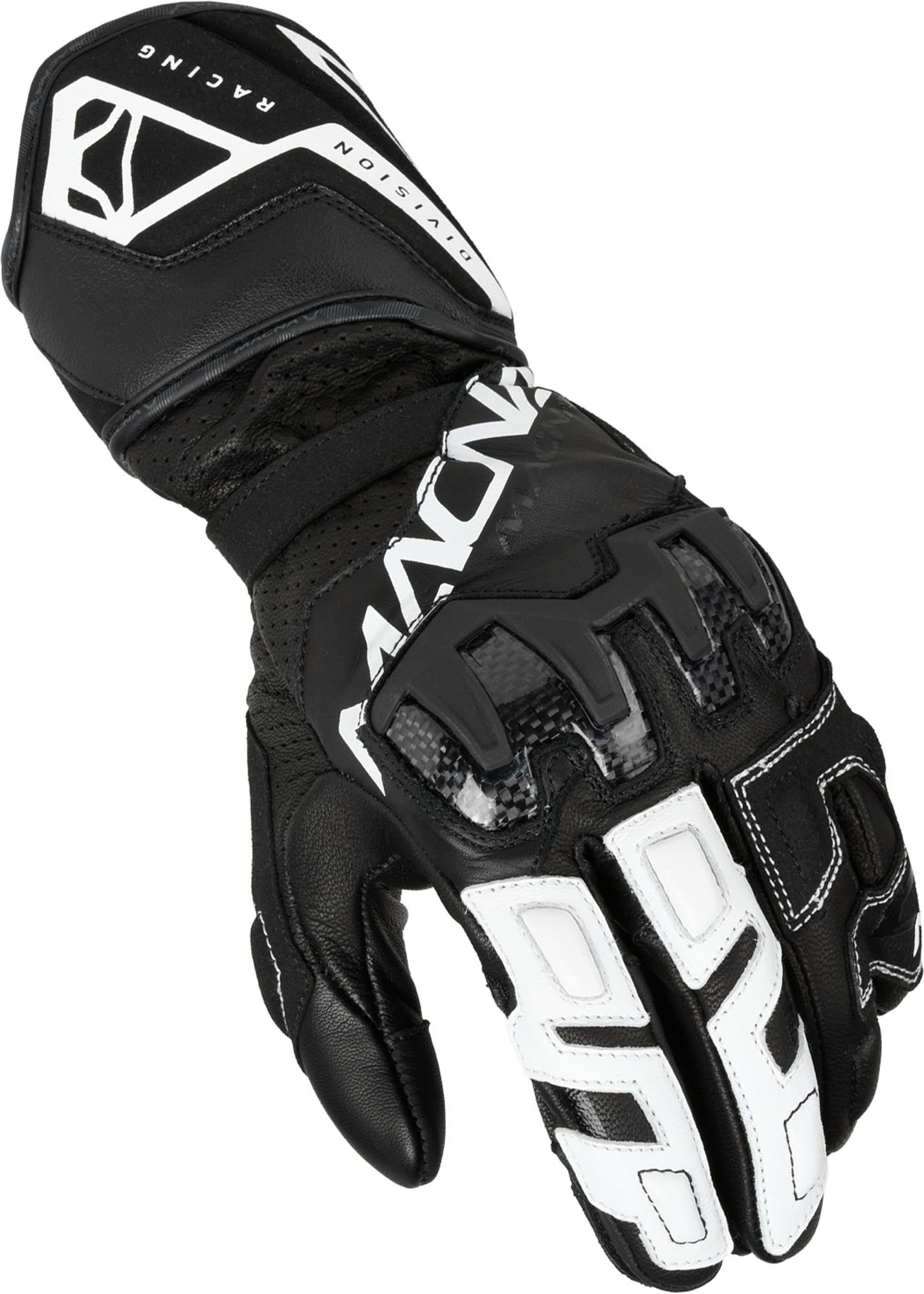 Macna Firoz Motorcycle Gloves black/white L Figure 1