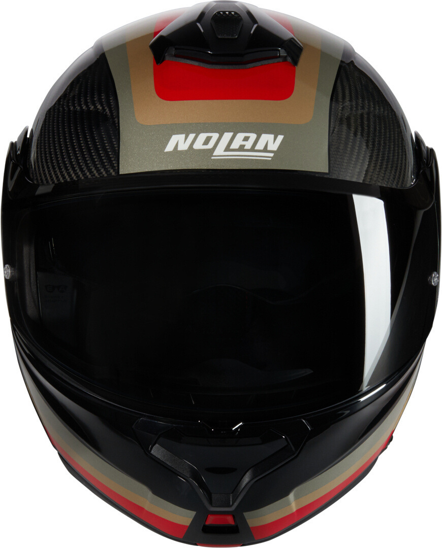 Nolan X-1005 Ultra Carbon Gran Tour N-Com Hjälm svart/ockra M (58) Figur 3
