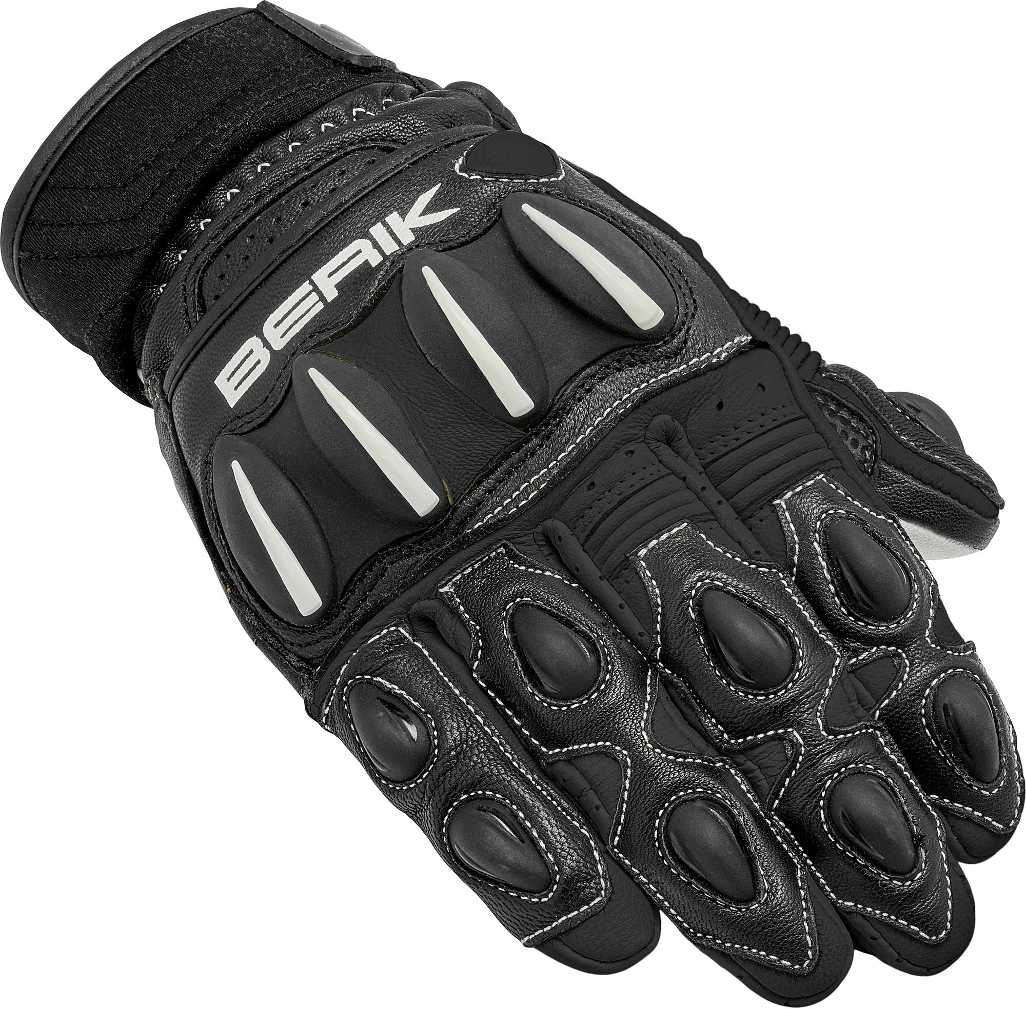 Berik Ariax Adventure Motorcykelhandsker Sort S Figur 1