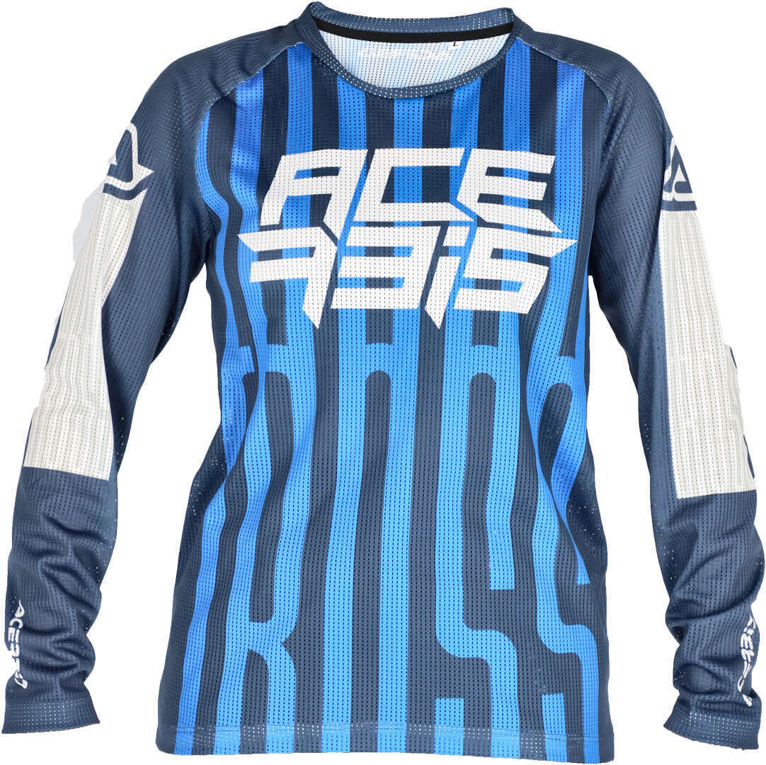 Acerbis MX J-Windy 5 Dětský motokrosový dres modrobílá M Obrázek 1