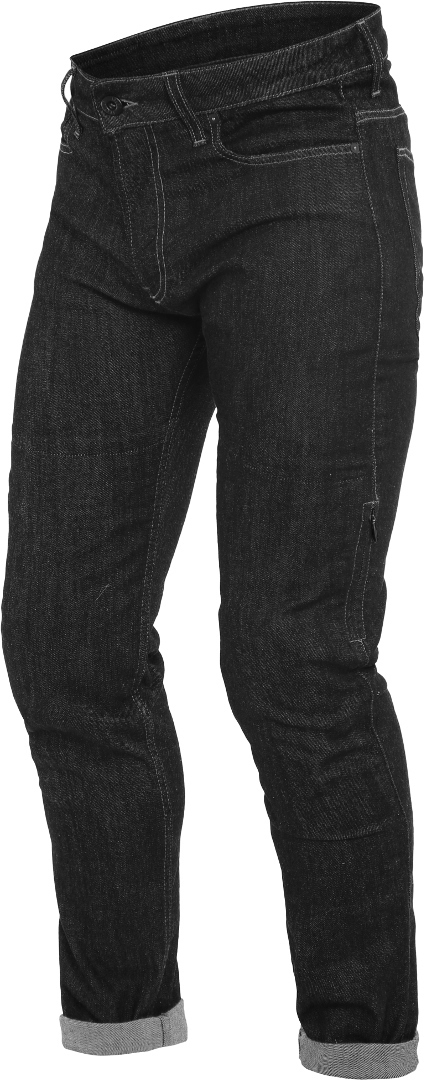 Dainese Denim Regular Motorfiets textiel broek Donkerblauw 31 Figuur 1