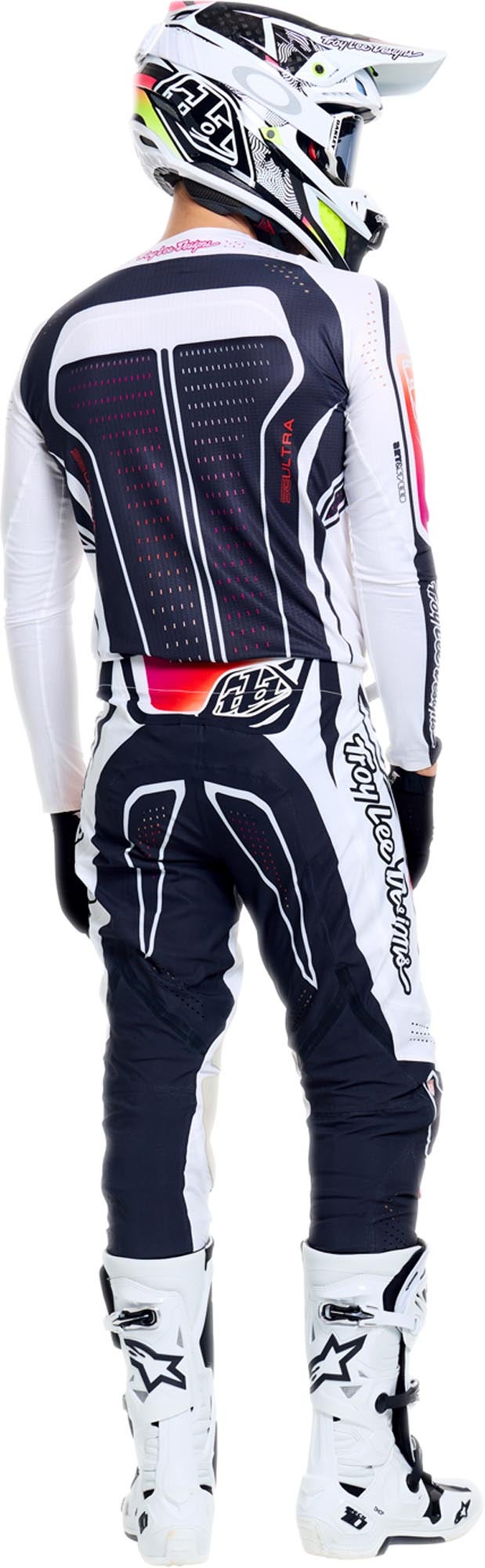 Troy Lee Designs SE Ultra Proton Motocross Pants white 38 Figure 16