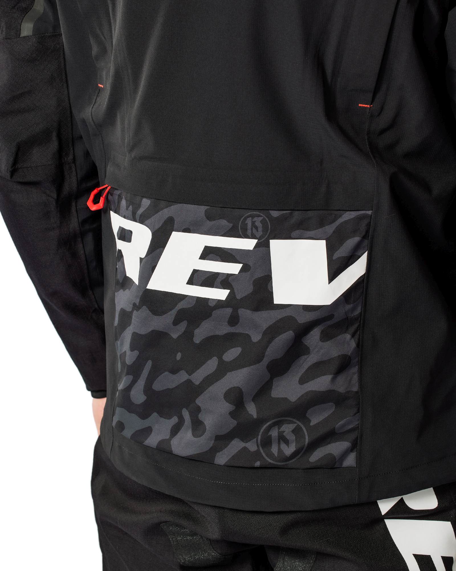 Side view of Revit Vision H2O waterproof Motocross Jacket