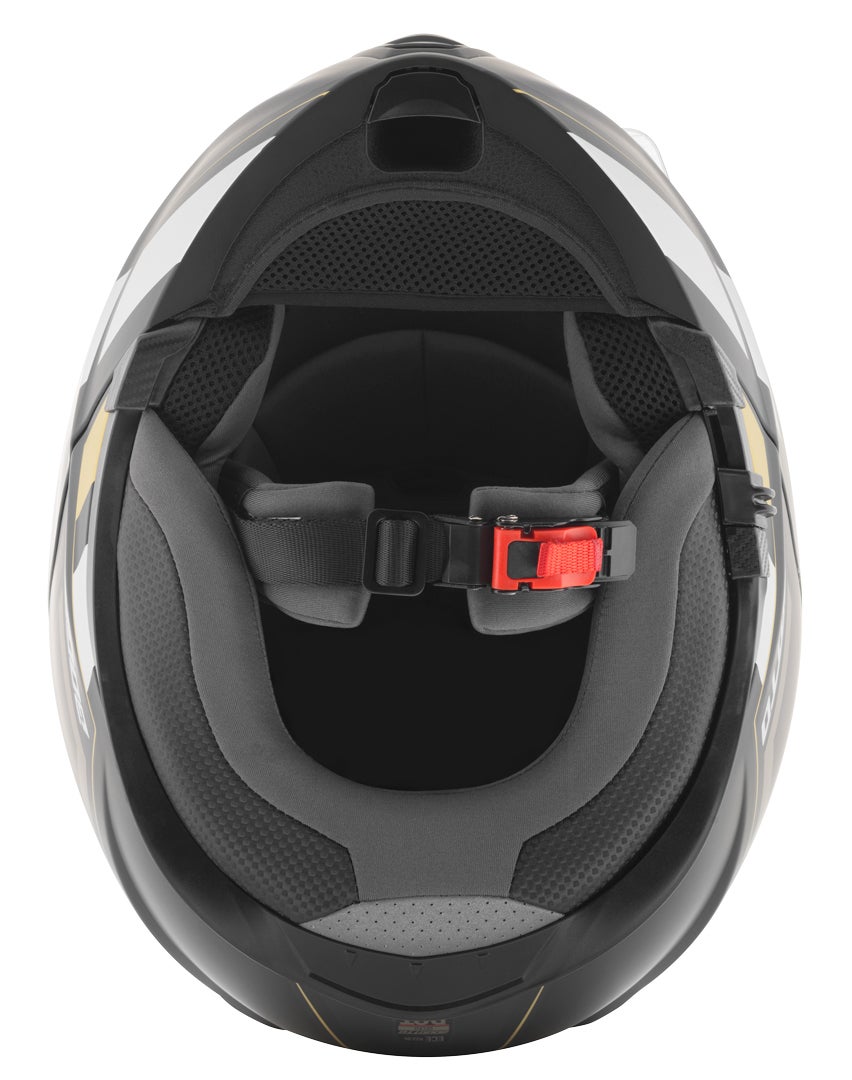 Bogotto FF403 Murata casque rabattable Noir/Or S (55/56) Figure 8