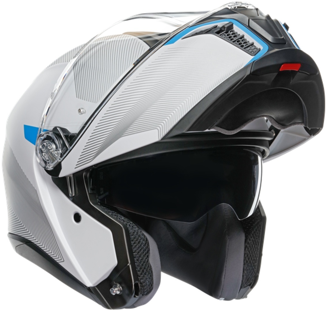 AGV Tourmodular Frequency Helm hellgrau S (55/56) Abbildung 8