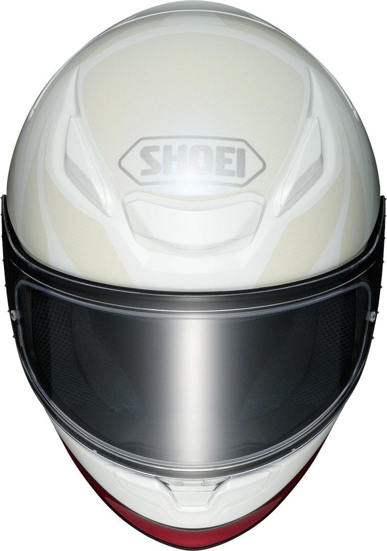 Shoei NXR 2 Nocturne Hjälm vit/röd/svart XXS (51/52) Figur 2