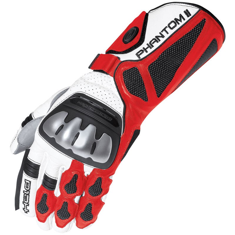 Held Phantom II Motorcycle Gloves white/red 11 (XXL) Figure 1