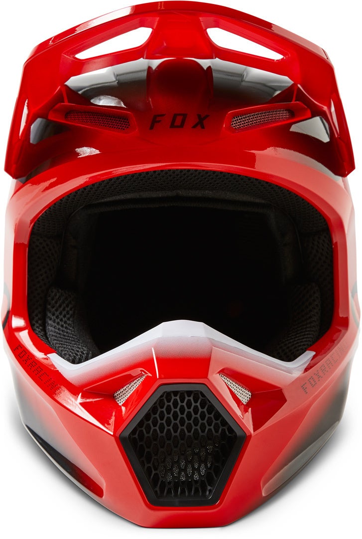 FOX V1 Toxsyk Motocross Helm rot S (55/56) Abbildung 3