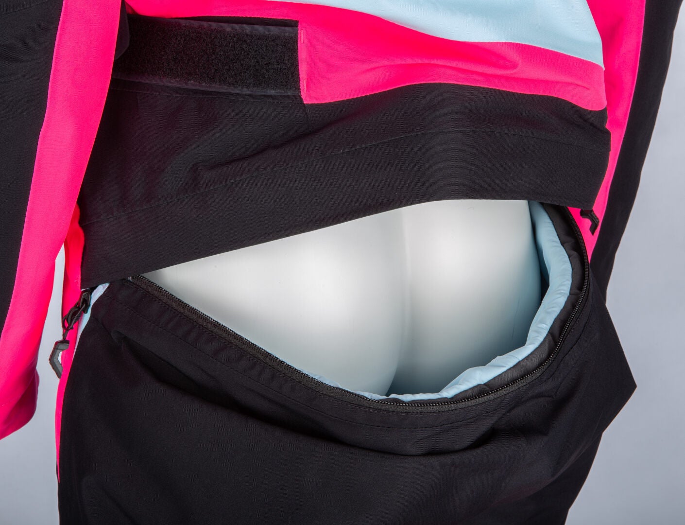 Side view of Klim Vailside Ladies One Piece Snowmobile Suit