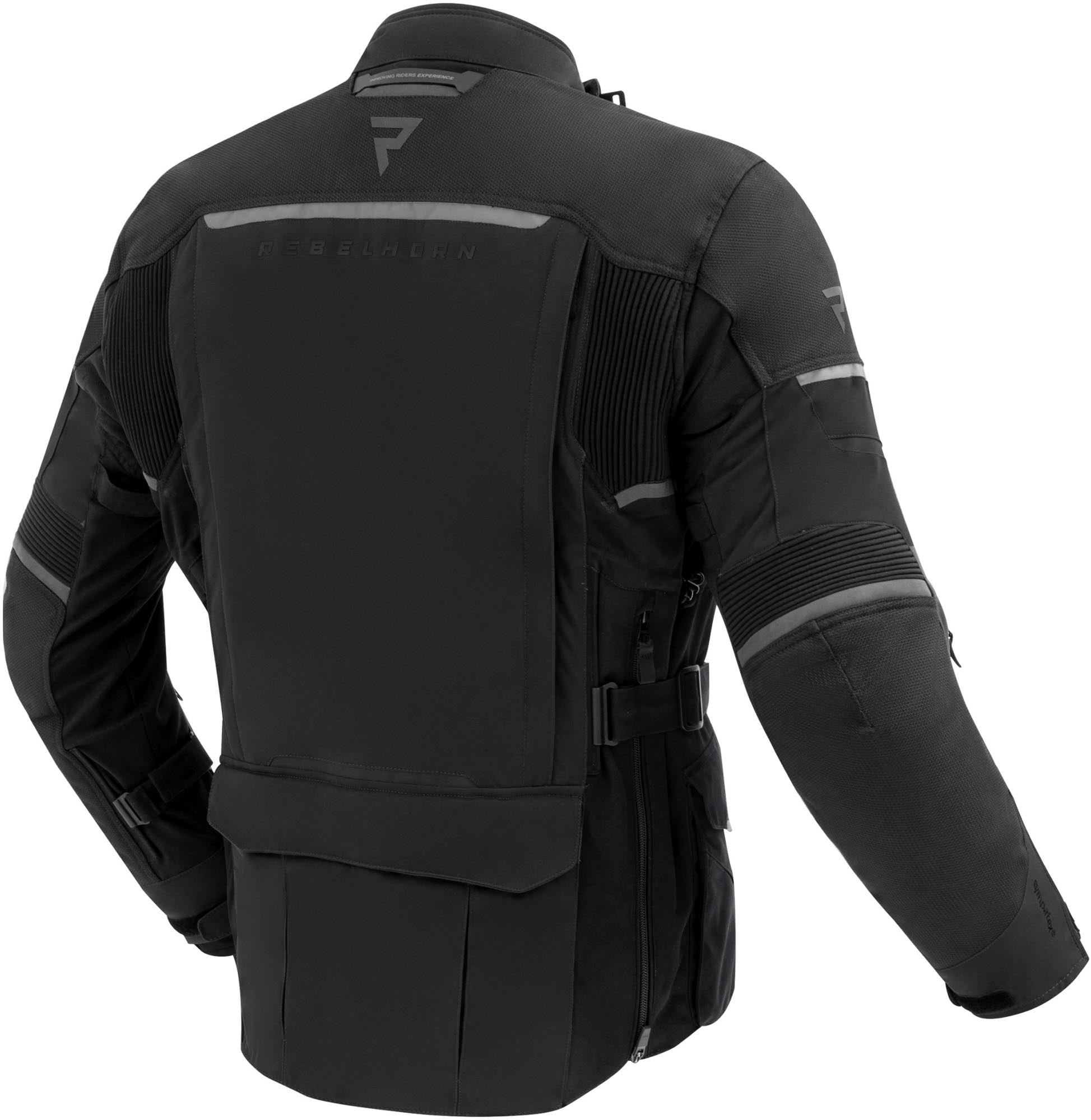 Rebelhorn Range Veste textile moto imperméable noir S Figure 2